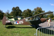 (Private) Piper PA-18-135 Super Cub (LX-PAA) at  Luxembourg - Findel, Luxembourg