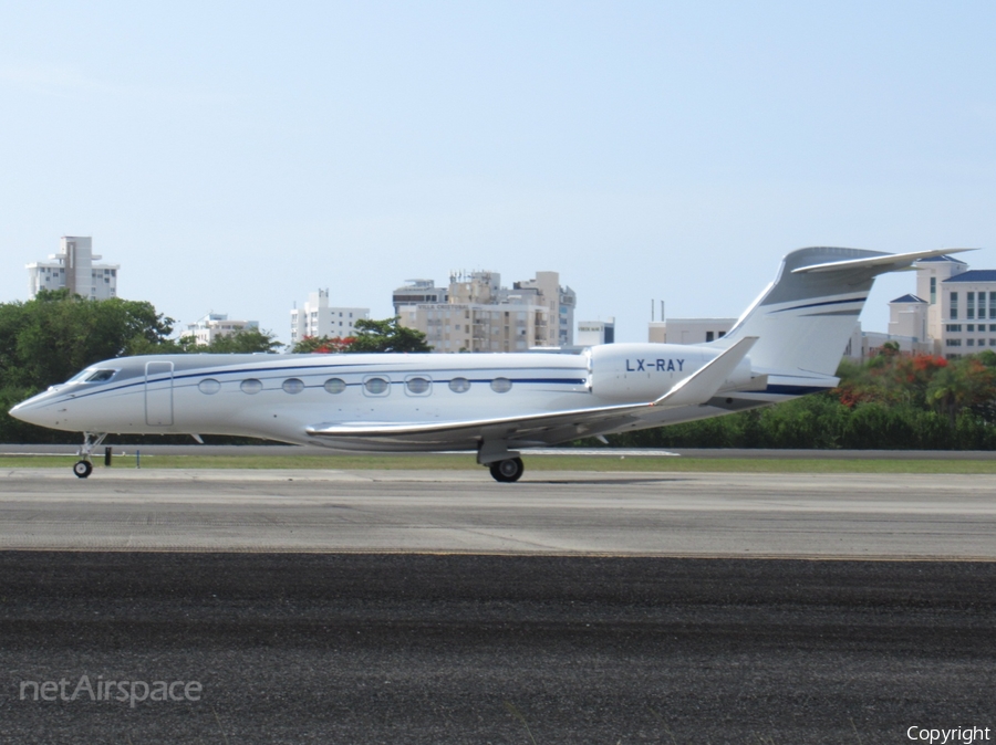 Global Jet Luxembourg Gulfstream G650ER (LX-RAY) | Photo 387600