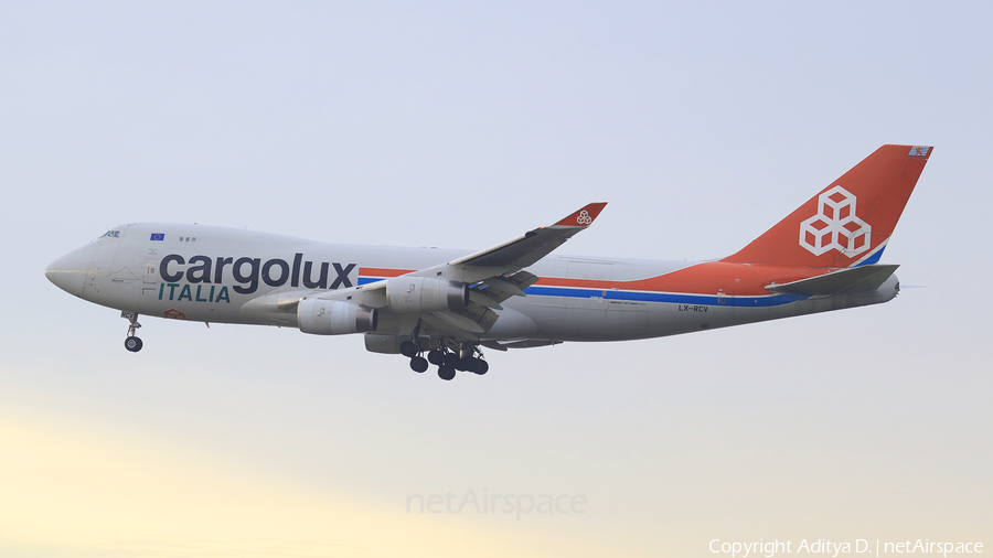 Cargolux Italia Boeing 747-4R7F (LX-RCV) | Photo 359297