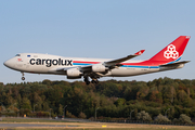 Cargolux Boeing 747-4R7F (LX-RCV) at  Luxembourg - Findel, Luxembourg