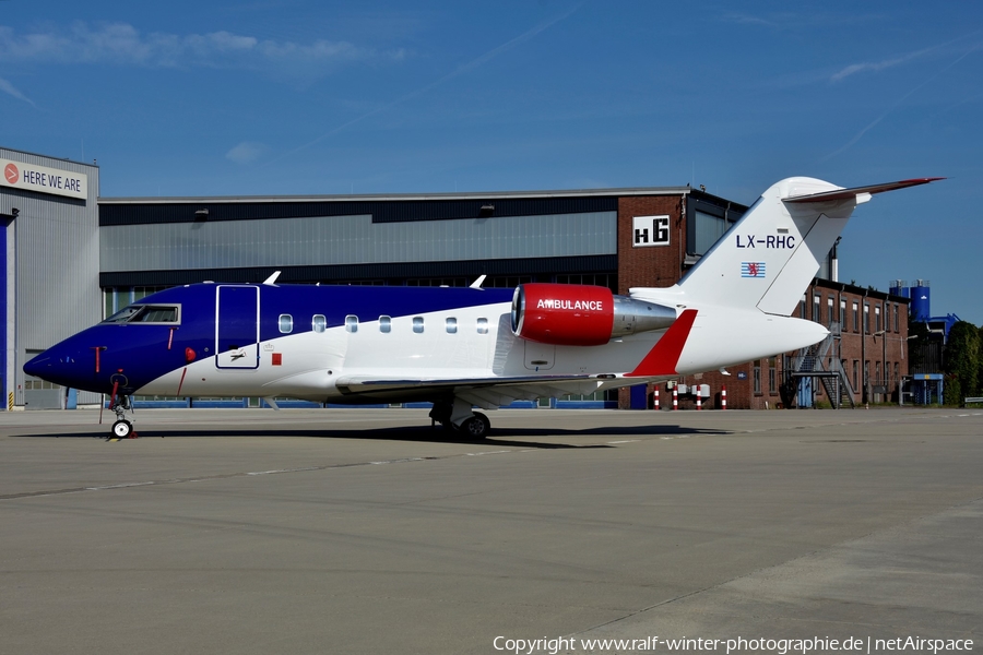 Luxembourg Air Rescue Bombardier CL-600-2B16 Challenger 605 (LX-RHC) | Photo 571440