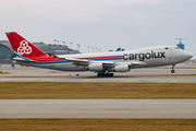 Cargolux Boeing 747-4R7F (LX-SCV) at  Hong Kong - Chek Lap Kok International, Hong Kong