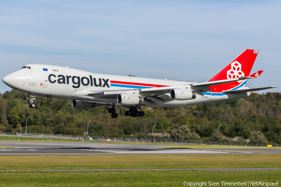 Cargolux Boeing 747-4R7F (LX-SCV) | Photo 595413