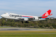 Cargolux Boeing 747-4R7F (LX-SCV) at  Luxembourg - Findel, Luxembourg