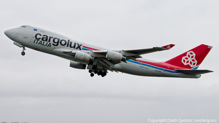 Cargolux Italia Boeing 747-4R7F (LX-SCV) | Photo 356450