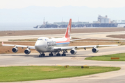 Cargolux Italia Boeing 747-4R7F (LX-SCV) at  Osaka - Kansai International, Japan