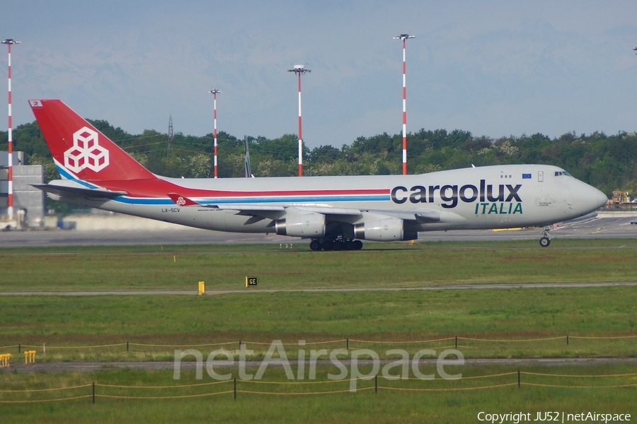 Cargolux Italia Boeing 747-4R7F (LX-SCV) | Photo 325746