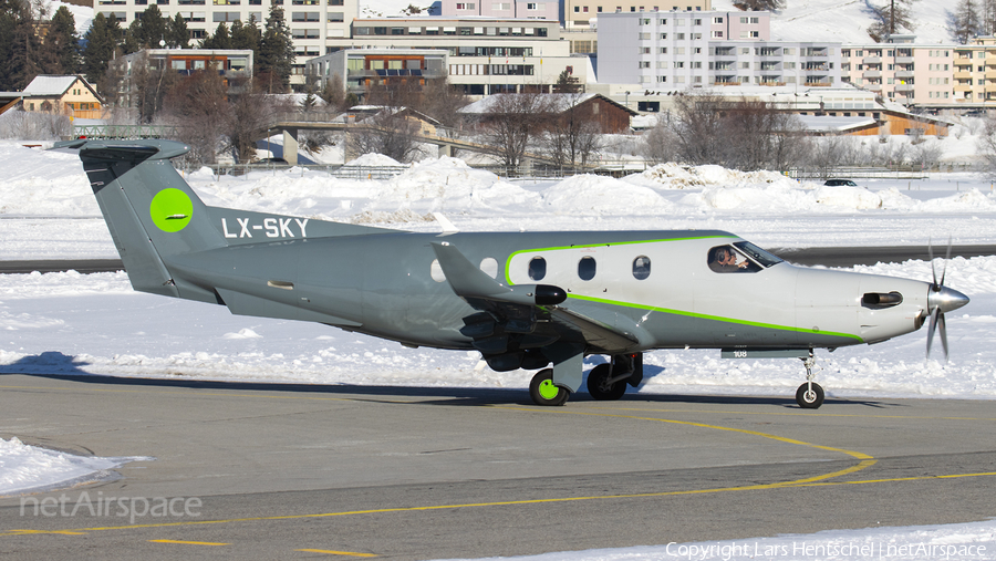 (Private) Pilatus PC-12/45 (LX-SKY) | Photo 367548