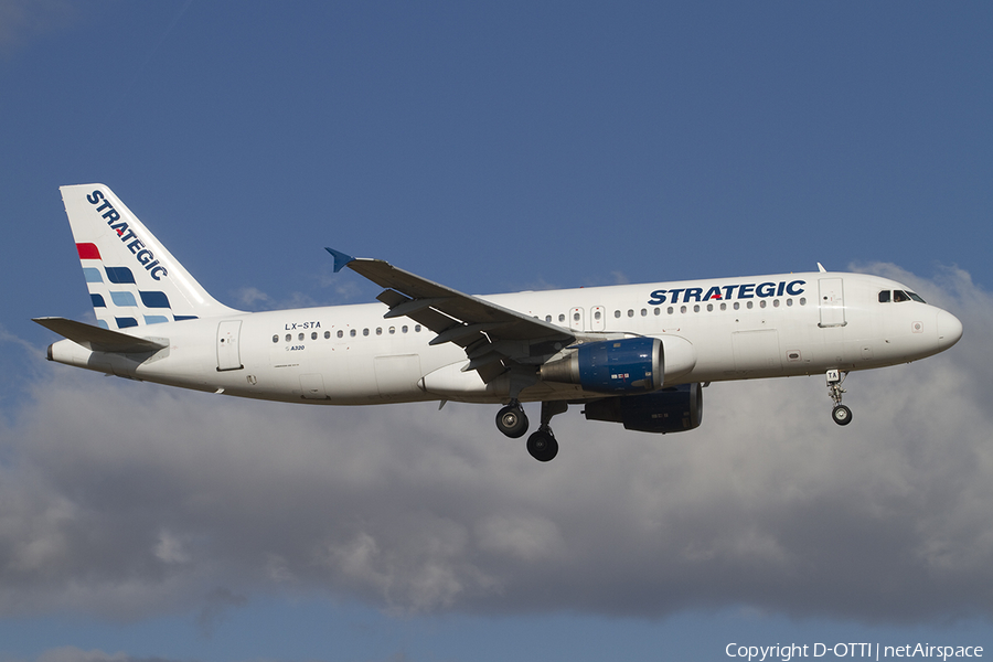 Strategic Airlines Airbus A320-212 (LX-STA) | Photo 376754