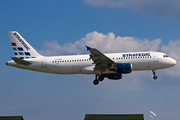 Strategic Airlines Airbus A320-212 (LX-STA) at  Manchester - International (Ringway), United Kingdom