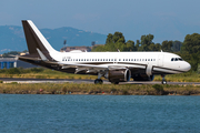 Global Jet Luxembourg Airbus A319-153N ACJ (LX-TCB) at  Corfu - International, Greece