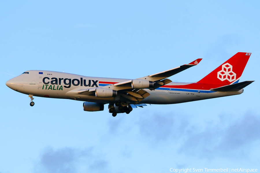 Cargolux Boeing 747-4R7F (LX-TCV) | Photo 132196