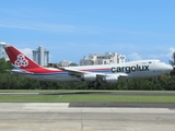 Cargolux Boeing 747-4R7F (LX-TCV) at  San Juan - Luis Munoz Marin International, Puerto Rico