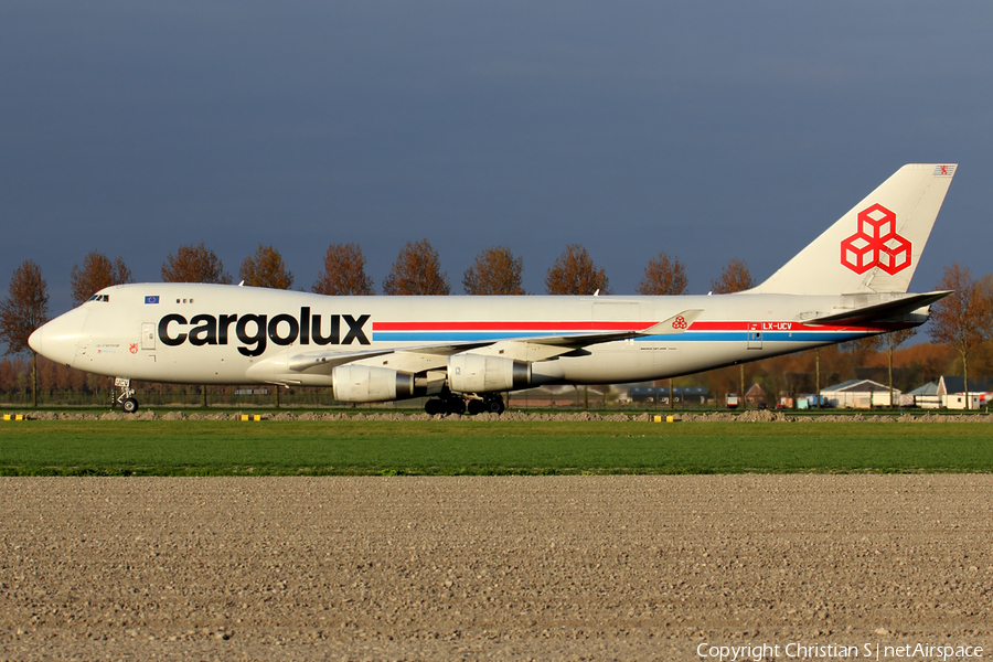 Cargolux Boeing 747-4R7F (LX-UCV) | Photo 155648