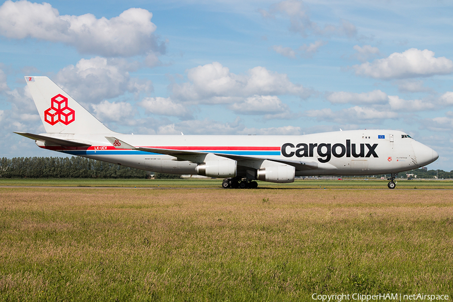 Cargolux Boeing 747-4R7F (LX-UCV) | Photo 167893