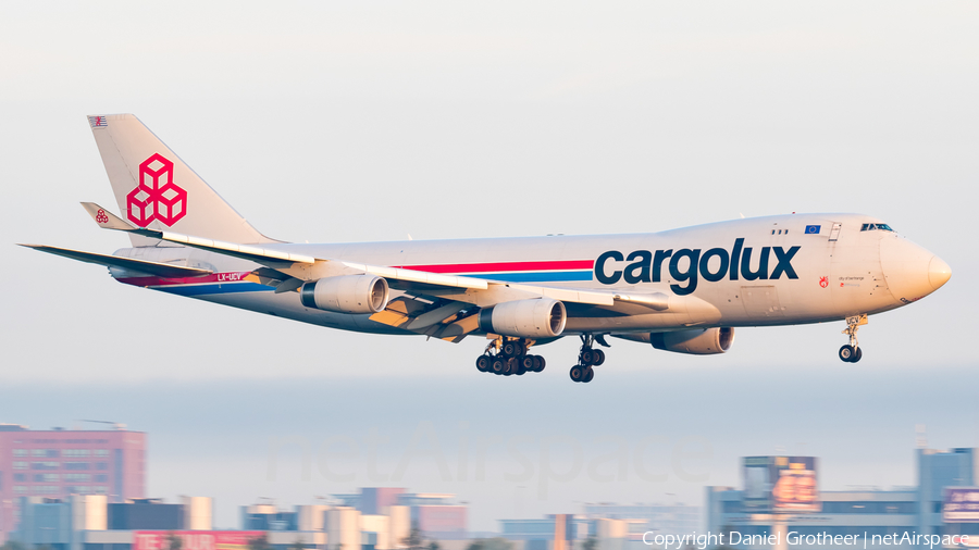 Cargolux Boeing 747-4R7F (LX-UCV) | Photo 255670