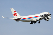 Cargolux Boeing 747-4R7F (LX-UCV) at  Houston - George Bush Intercontinental, United States