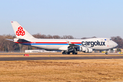 Cargolux Boeing 747-4R7F (LX-UCV) at  Luxembourg - Findel, Luxembourg