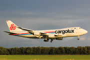 Cargolux Boeing 747-4R7F (LX-UCV) at  Luxembourg - Findel, Luxembourg