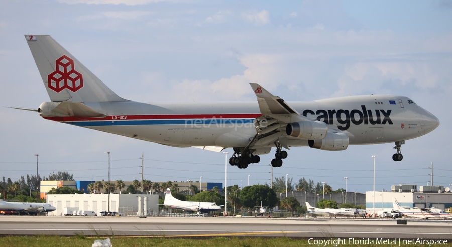 Cargolux Boeing 747-4R7F (LX-UCV) | Photo 324873