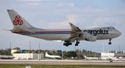 Cargolux Boeing 747-4R7F (LX-UCV) at  Miami - International, United States