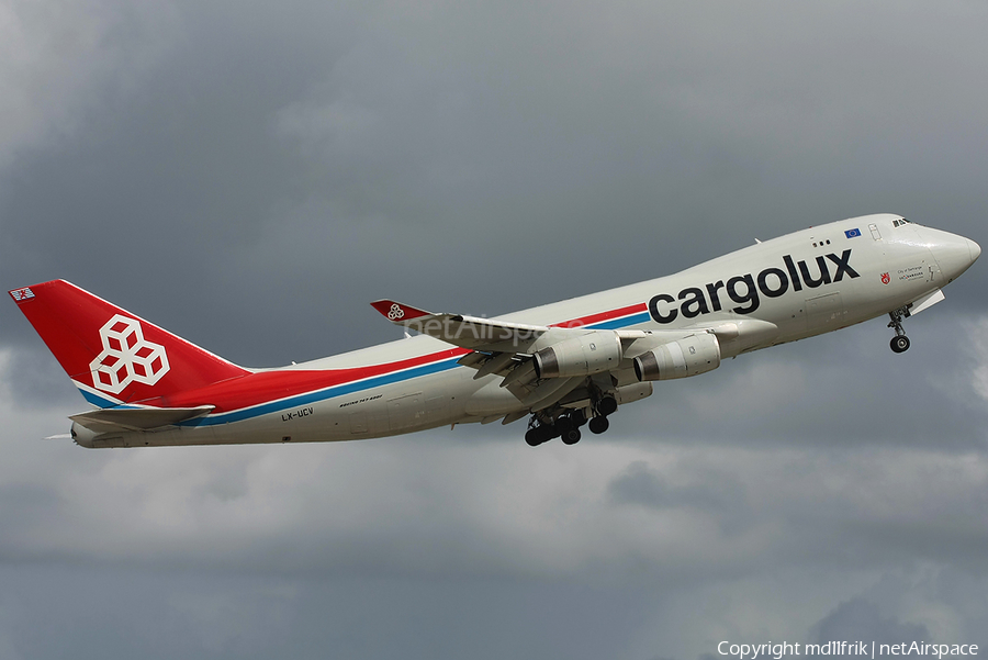 Cargolux Boeing 747-4R7F (LX-UCV) | Photo 376918