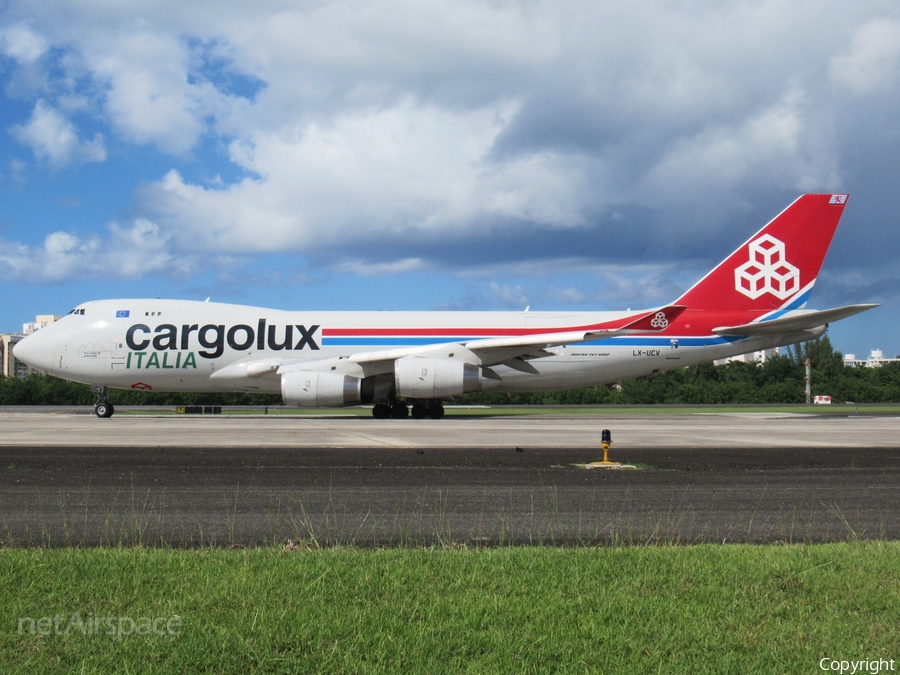 Cargolux Italia Boeing 747-4R7F (LX-UCV) | Photo 482244