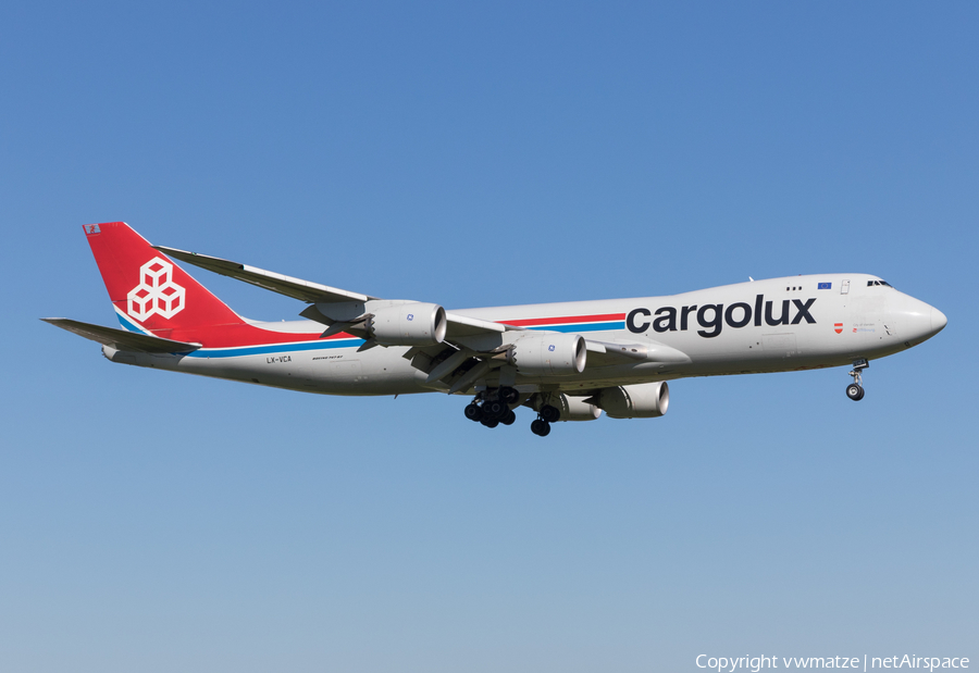 Cargolux Boeing 747-8R7F (LX-VCA) | Photo 428338