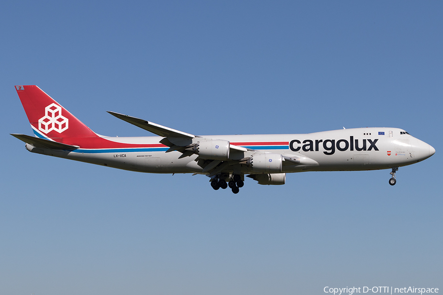 Cargolux Boeing 747-8R7F (LX-VCA) | Photo 605600