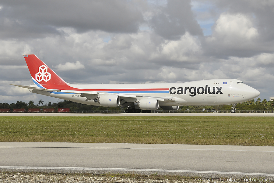 Cargolux Boeing 747-8R7F (LX-VCB) | Photo 27259