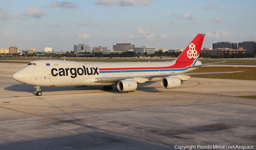 Cargolux Boeing 747-8R7F (LX-VCB) | Photo 296402