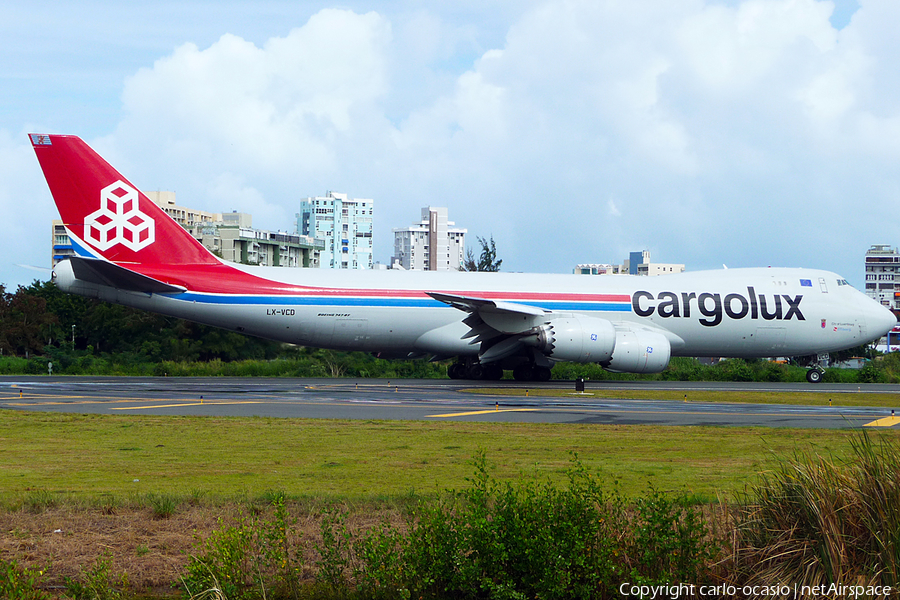 Cargolux Boeing 747-8R7F (LX-VCD) | Photo 67844