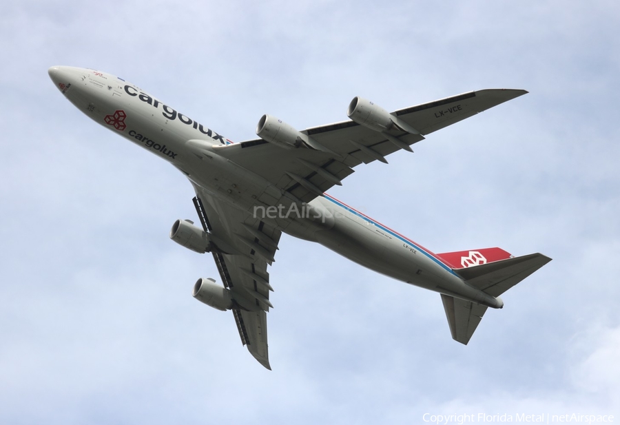 Cargolux Boeing 747-8R7F (LX-VCE) | Photo 482782