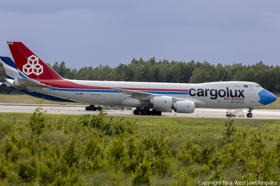 Cargolux Boeing 747-8R7F (LX-VCF) | Photo 456290