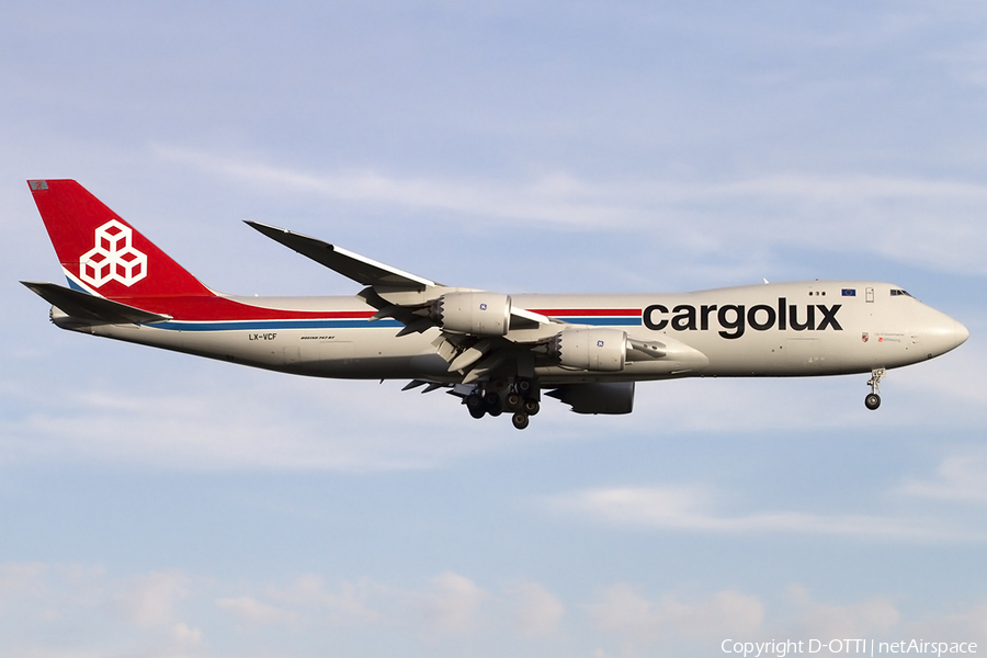 Cargolux Boeing 747-8R7F (LX-VCF) | Photo 454272