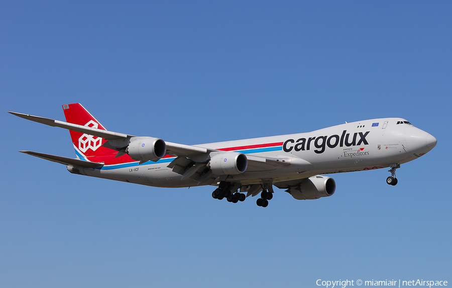 Cargolux Boeing 747-8R7F (LX-VCF) | Photo 281159