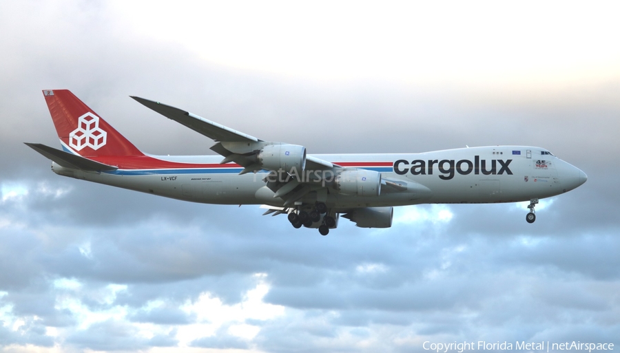 Cargolux Boeing 747-8R7F (LX-VCF) | Photo 324875