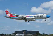 Cargolux Boeing 747-8R7F (LX-VCF) at  Miami - International, United States