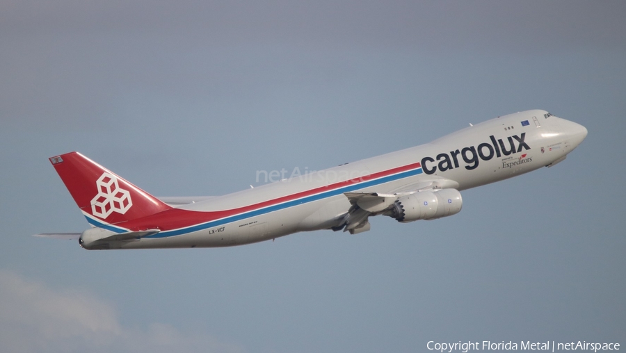 Cargolux Boeing 747-8R7F (LX-VCF) | Photo 549284