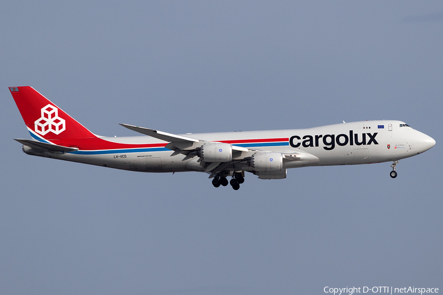 Cargolux Boeing 747-8R7F (LX-VCG) | Photo 138743