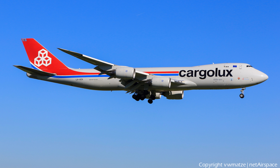 Cargolux Boeing 747-8R7F (LX-VCK) | Photo 197080