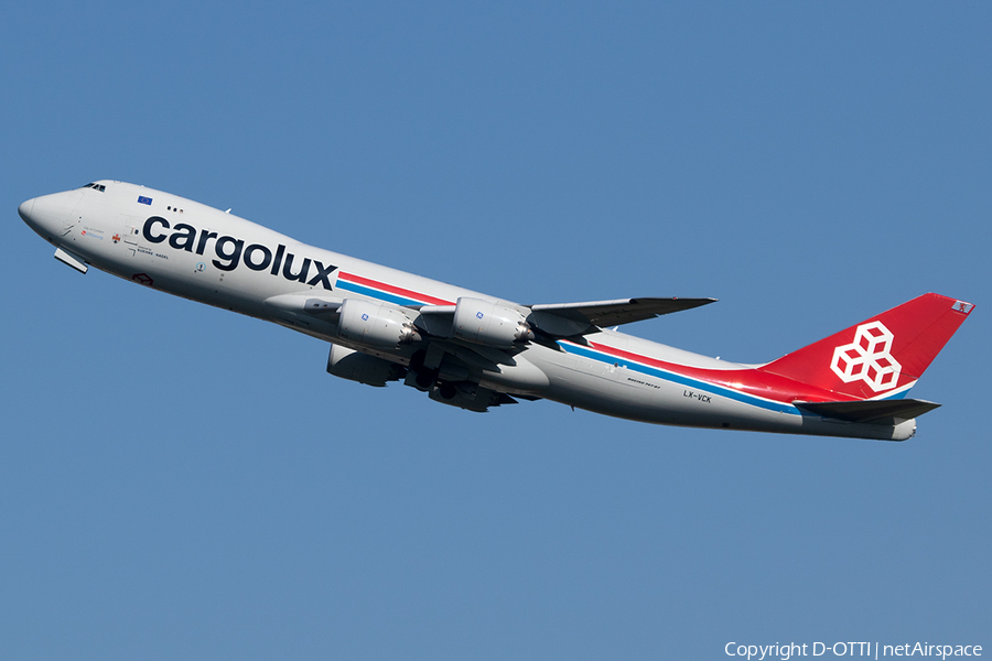 Cargolux Boeing 747-8R7F (LX-VCK) | Photo 243434