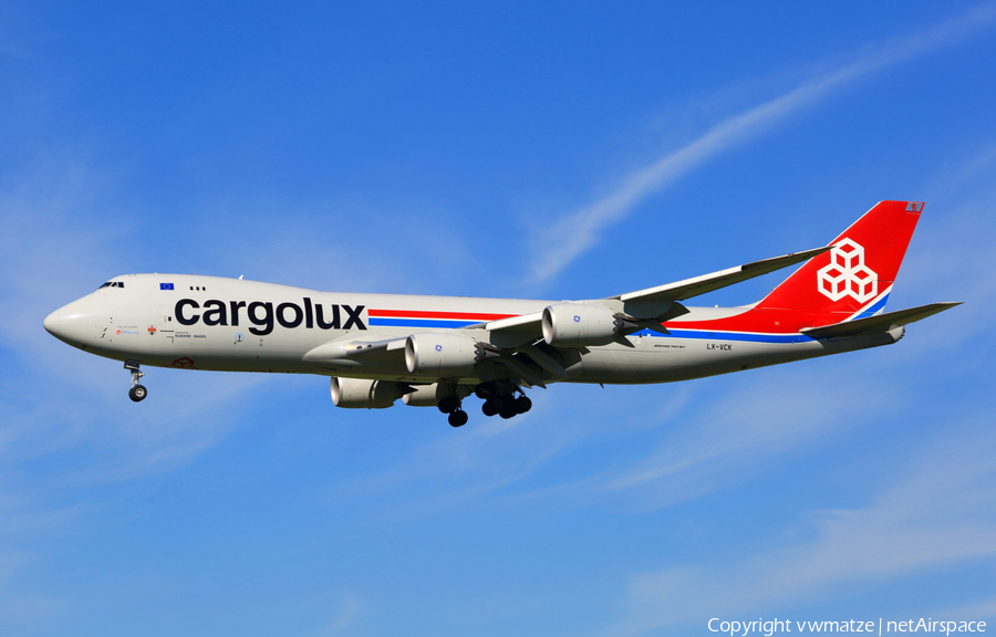Cargolux Boeing 747-8R7F (LX-VCK) | Photo 422946