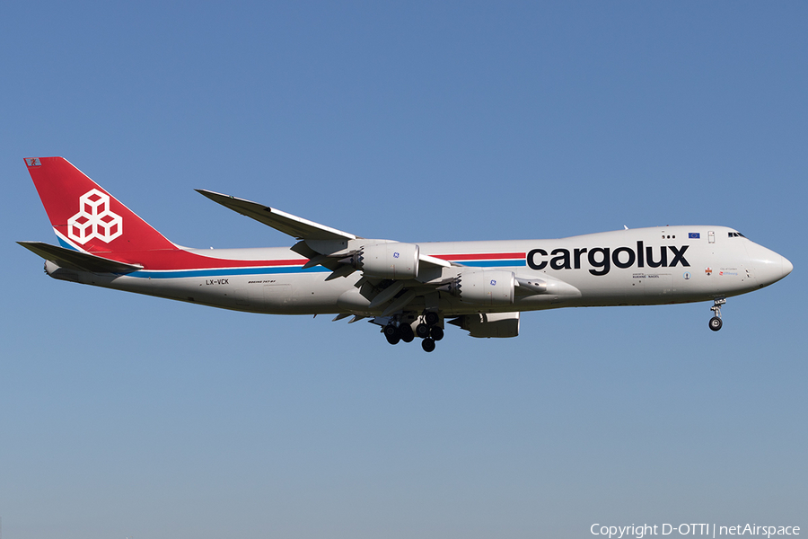 Cargolux Boeing 747-8R7F (LX-VCK) | Photo 605508