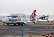 Cargolux Boeing 747-8R7F (LX-VCM) at  Mexico City - Lic. Benito Juarez International, Mexico