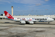 Cargolux Boeing 747-8R7F (LX-VCM) at  Miami - International, United States