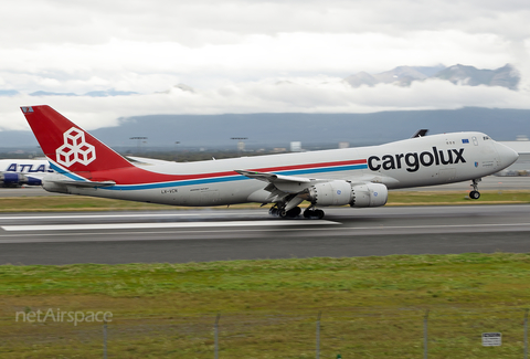 Cargolux Boeing 747-8R7F (LX-VCN) at  Anchorage - Ted Stevens International, United States