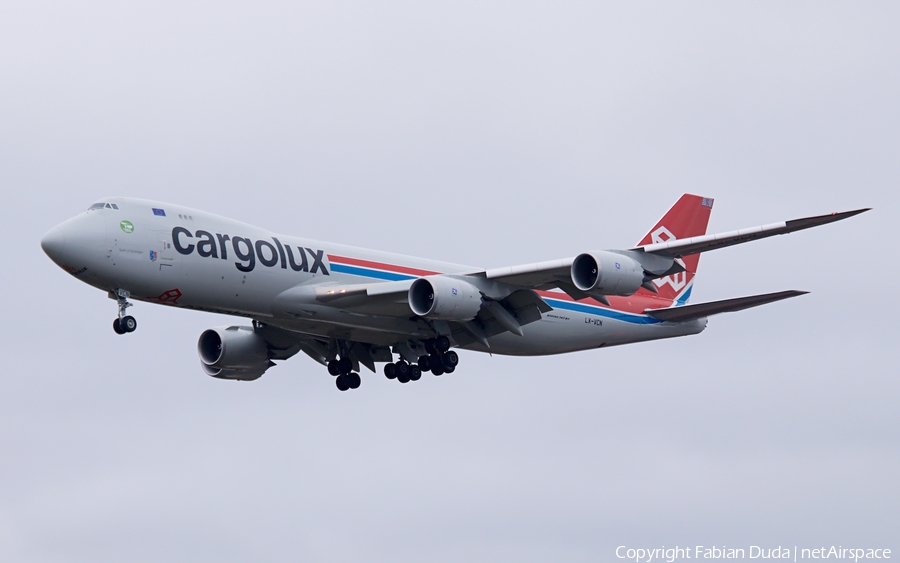 Cargolux Boeing 747-8R7F (LX-VCN) | Photo 298465