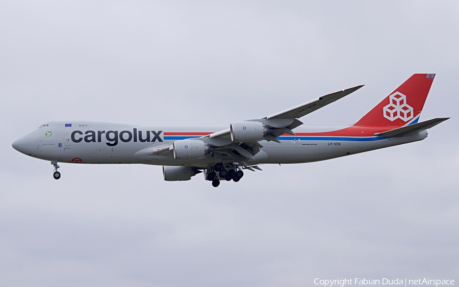 Cargolux Boeing 747-8R7F (LX-VCN) | Photo 298466
