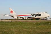 Cargolux Boeing 747-4R7F (LX-VCV) at  Luxembourg - Findel, Luxembourg